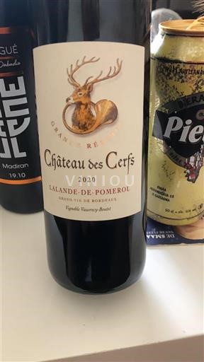 Bordeaux Lalande-de-Pomerol Château Des Cerfs 2020