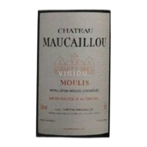 Bordeaux Moulis-en-Médoc Chateau MAUCAILLOU Ikke årgangsbestemt