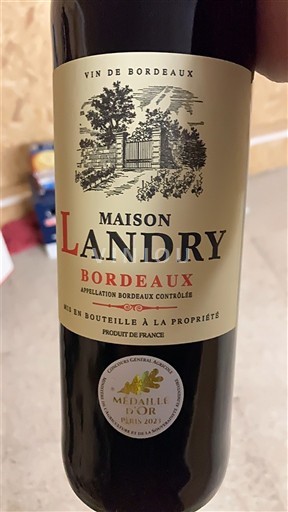 Bordeaux Maison Landry 2022