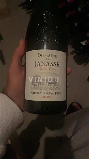 Thung lũng Rhône Châteauneuf-du-pape Domaine La Janasse Vieilles Vignes 2007