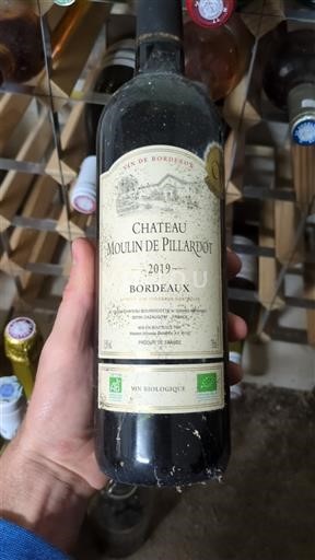 Bordeaux Château Moulin de Pillardot 2019