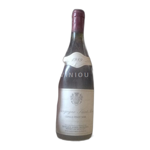 Burgundy Domaine Sorin Defrance 1989