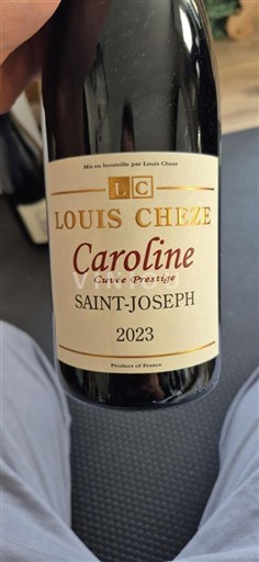 Rhône Valley Saint Joseph Louis Cheze Caroline 2023