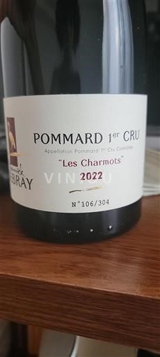 Burgund Pommard Premier Cru Domaine Debray Les Charmots 2022