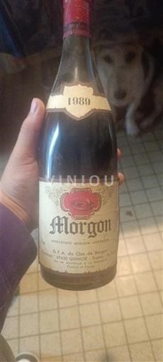 Beaujolais Morgon G.F.A. du Clos de Morgon 1989