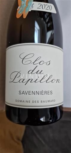 Valle della Loira Savennières Domaine Des Baumard Clos du Papillon 2020