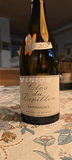 Loiredalen Savennières Domaine Des Baumard Clos du Papillon 2020