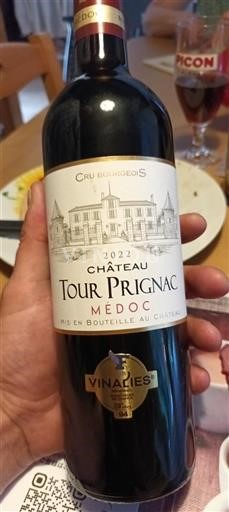 Bordeaux Médoc Cru Bourgeois Château Tour Prignac 2022