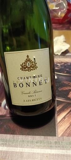 Champaña Champán Ferdinand Bonnet Grande Réserve Sin añada