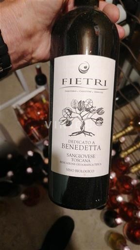 Toskánsko Fietri Dedicato a Benedetta Neročník