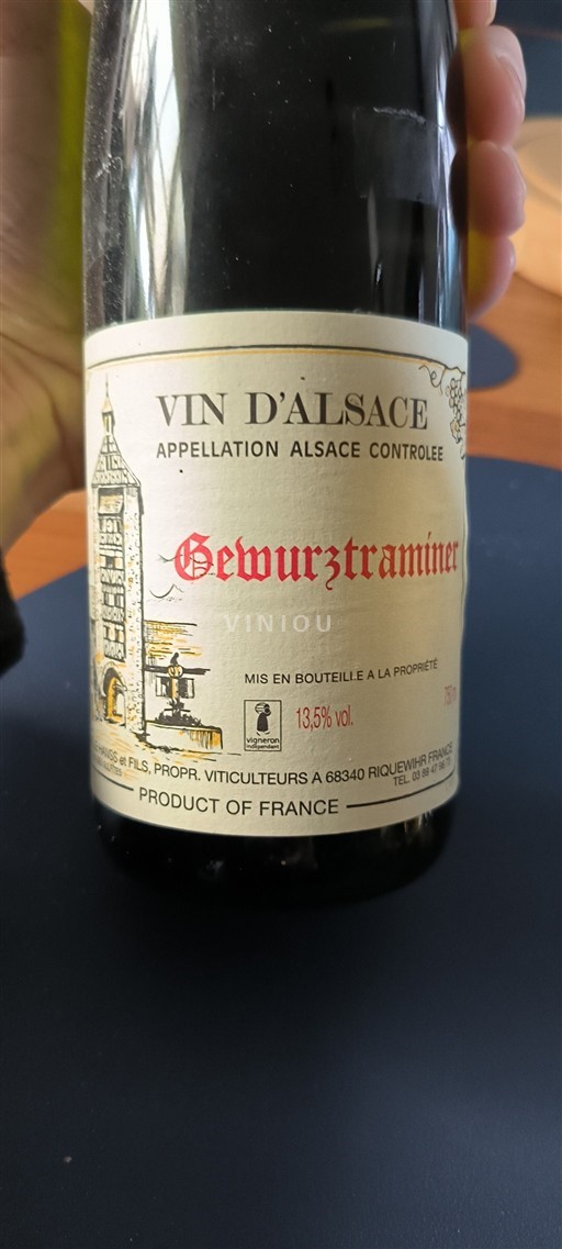 Alsace Grand Cru Gewurztraminer 2018