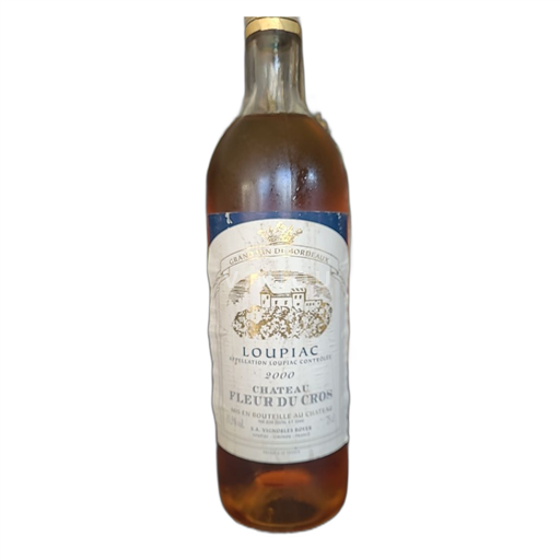 Bordeaux Loupiac Château Fleur du cros 2000