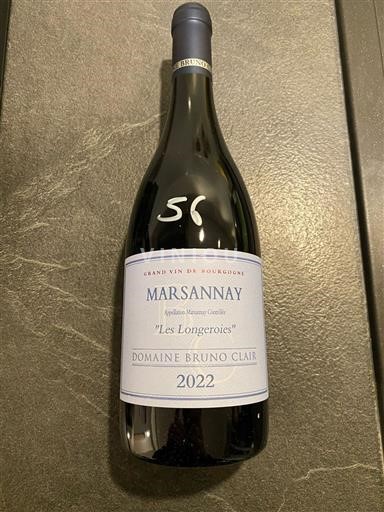 Bourgogne Marsannay Domaine Bruno Clair Les Longeroies 2022