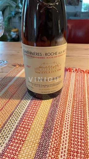 Údolí Loiry Savennières Domaine Laroche de l'Abbesse 2007