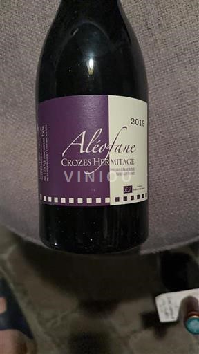 Vallée du Rhône Crozes-hermitage Aléofane 2019