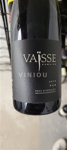 Languedoc Không được chỉ định Domaine Vaïsse Pur 2019