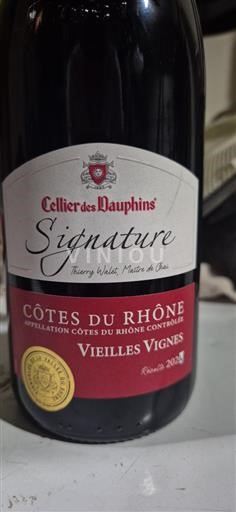Rhônetal Côtes du Rhône Cellier des Dauphins Signature 2024