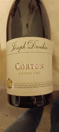 Burgundsko Corton Grand Cru Joseph Drouhin 2010