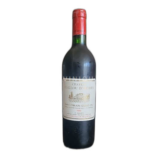 Burdeos Saint-Émilion Château Caillou Arthus 1988