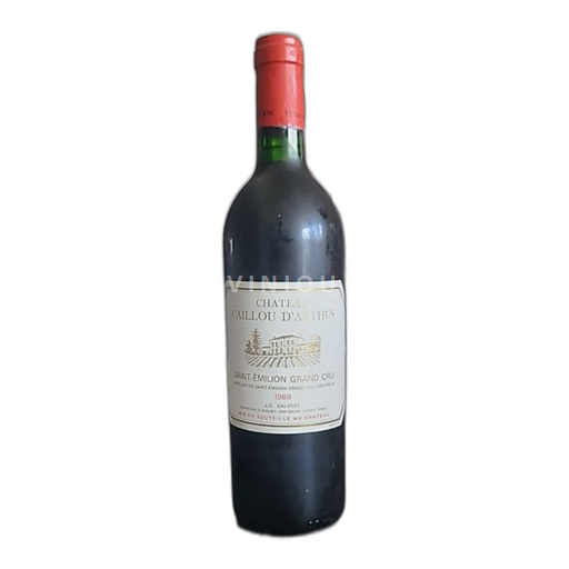 Bordeaux Saint-Émilion Grand Cru Château Caillou Arthus 1988