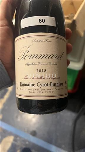 Burgundsko Pommard Domaine Cyrot-Buthiau 2018