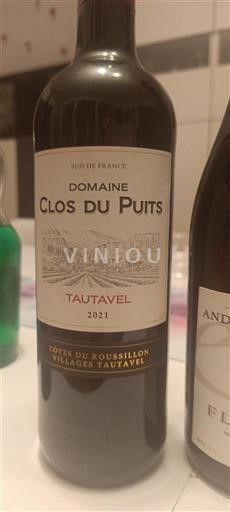 Rosellón Côtes del Roussillon Villages Domaine Clos du Puits Tautavel 2021