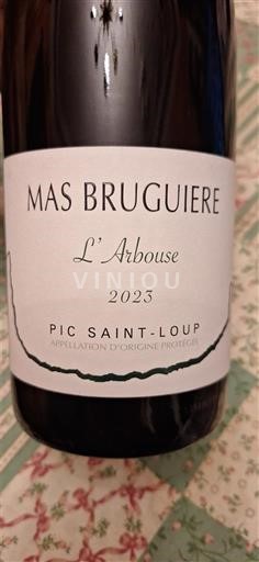 Languedoc Pic Saint-Loup Mas Bruguiere L'Arbouse 2023