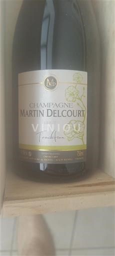 Champagne Sâm-panh Martin Delcourt Tradition Không niên vụ