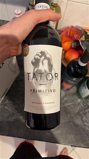 Puglia Primitivo di Manduria Tator Meto do Passule 2020