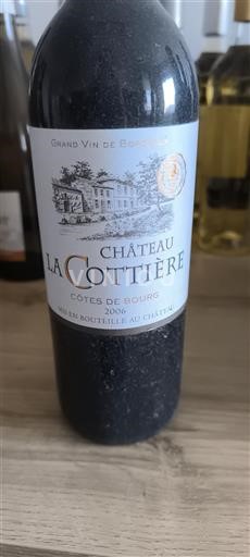 Bordeaux Côtes-de-bourg Château La Cottière 2006