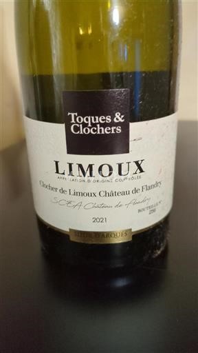 Languedoc Limoux Château Flandry Toques & Clochers 2021