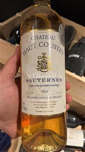 Bordeaux Sauternes Château Haut Coustet 2010