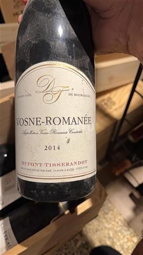 Burgundi Vosne-Romanée Dupont-Tisserandot 2014