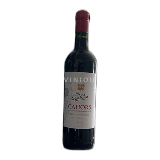 Vin Rouge sec Pierre Espirac 2022 France Sud-Ouest Cahors AOC