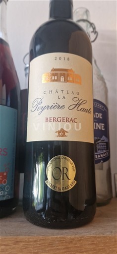 Lounais-Ranska Bergerac Château La Peyrière Haute 2018