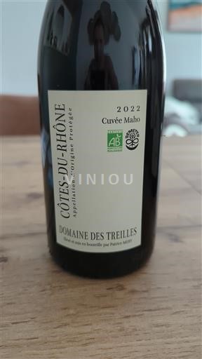 Thung lũng Rhône Côtes-du-rhône Domaine Des Treilles Maho 2022