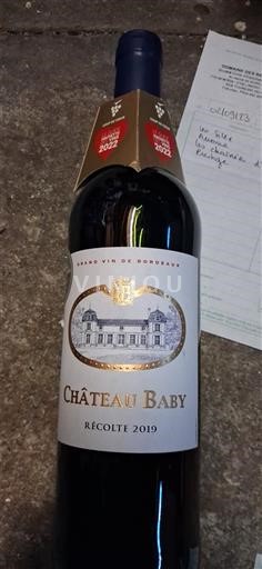 Bordeaux Château Baby 2019