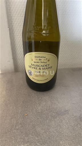 Loiredalen Muscadet-Sèvre-et-Maine Domaine Beau Soleil 2024