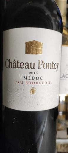 Burdeos Médoc Château Pontey 2016