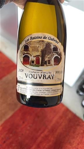 Dolina Loare Vouvray Les Raisins de Gabriel 2020