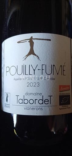 Dolina Loare Pouilly-fumé Domaine Tabordet 2023