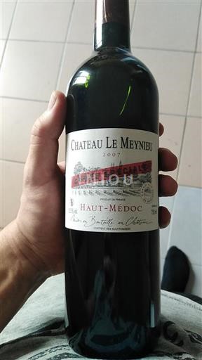 Bordeaux Haut-Médoc Château Le Meynieu Spéciale 2007