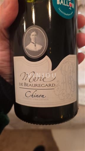 Údolí Loiry Chinon Marie de Beauregard 2022