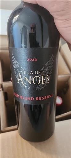 Languedoc Villa des Anges Red Blend Reserve 2022