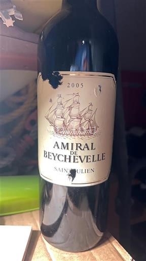Burdeos Saint-Julien Château Beychevelle Amiral de Beychevelle 2005