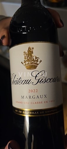 Bordeaux Margaux Grand Cru Château Giscours 2022