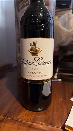 Bordeaux Margaux Grand Cru Château Giscours 2022