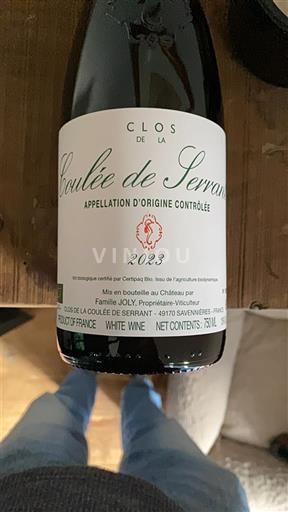 Thung lũng sông Loire Savennières-coulée-de-serrant Clos de la Coulée de Serrant 2023
