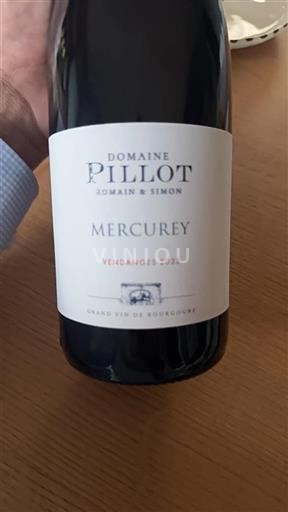 Bourgondië Mercurey Domaine Pillot 2023