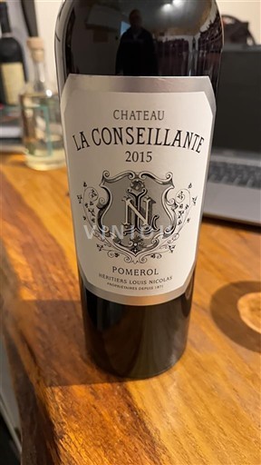 Bordeaux Pomerol La Conseillante 2015